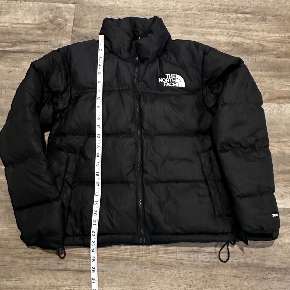 The North Face Women's 1996 Retro Nuptse 700 Fill Down Puffer Jacket Black Small - Picture 7 of 11